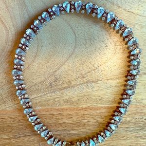 Costume crystal neck choker